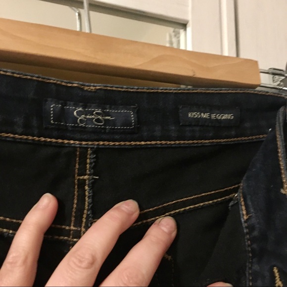 🔹3/60$🔹 Jessica Simpson Dark Kiss Me Jeggings - Picture 3 of 4